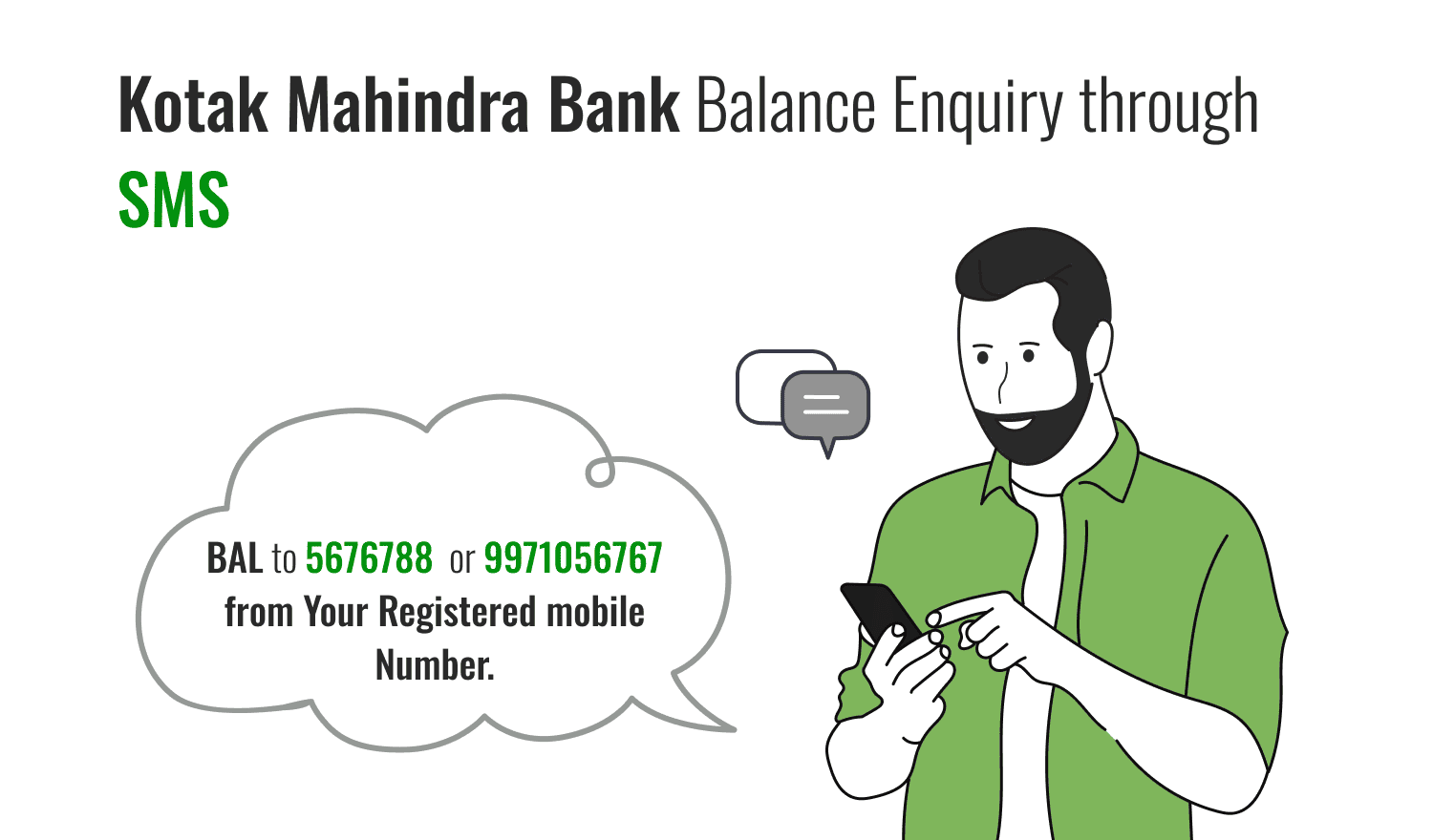 Kotak Mahindra Bank Balance Enquiry through SMS